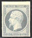 France : 20c bleu Napoléon III