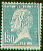 France : 1,50f bleu type Pasteur