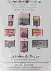 70 ème vente sur offres