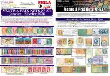 Ventes à prix nets No 276 et 277 Janvier-Février 2026